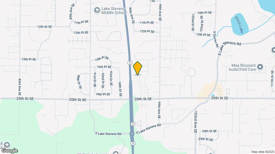 9629 20th St SE Map and Location Details