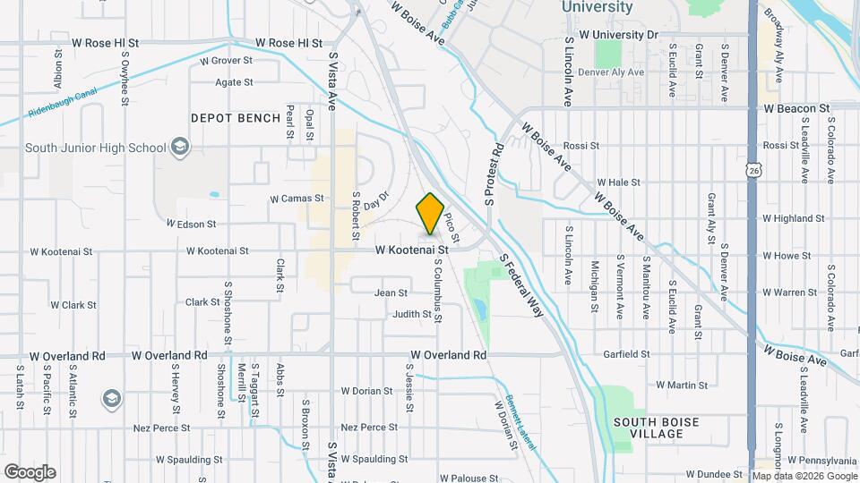 1198 S Marietta Spur Ln Map and Location Details