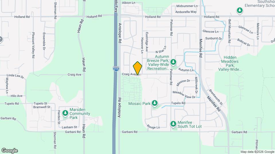 28184 Callie Wy Map and Location Details