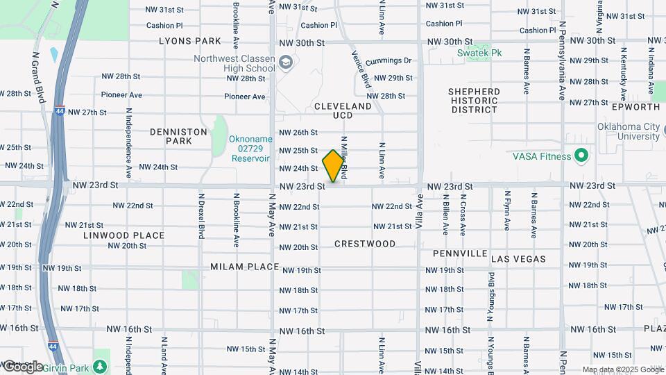 2820 NW 23rd St Map and Location Details