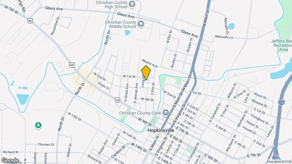 510 Diuguid St Map and Location Details