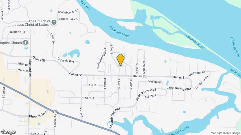 3021 S 96th St Map and Location Details