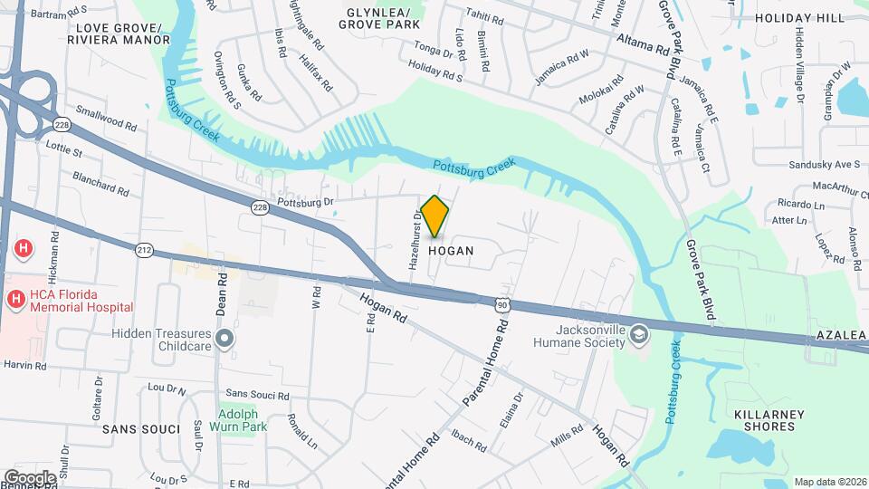 1748 El Camino Rd, Unit #5 Mapa y Detalles de la Ubicación