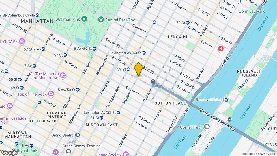 205 E 59th St-Unit -902 Map and Location Details