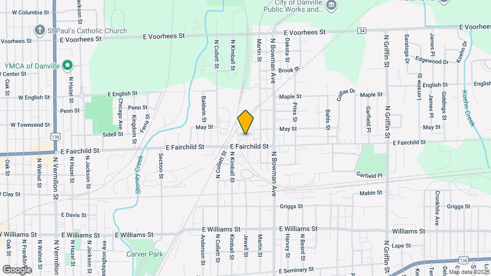 906 Jewell St Map and Location Details