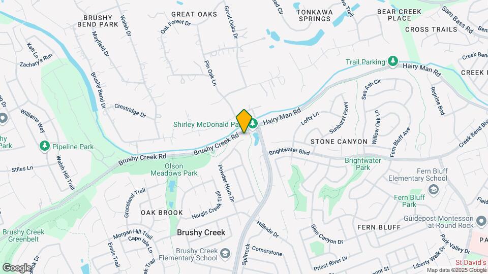 3702 Powder Horn Dr Map and Location Details