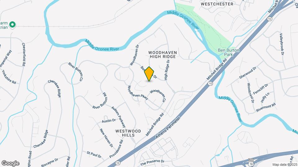 170 Woodhaven Ridge Map and Location Details