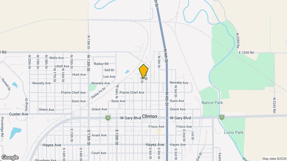 621 Nowahy Ave Map and Location Details