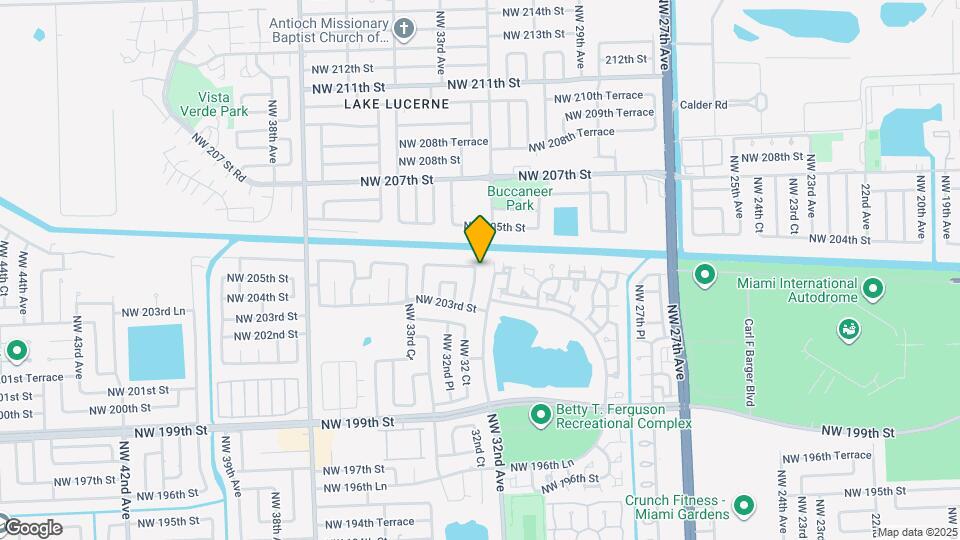 20421 NW 32 Ct Map and Location Details