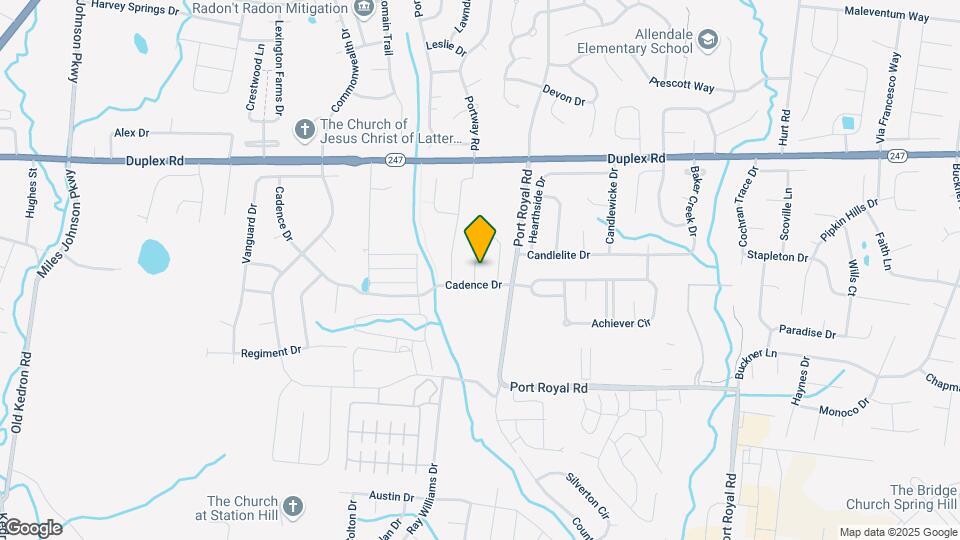 1047 Lonergan Cir Map and Location Details