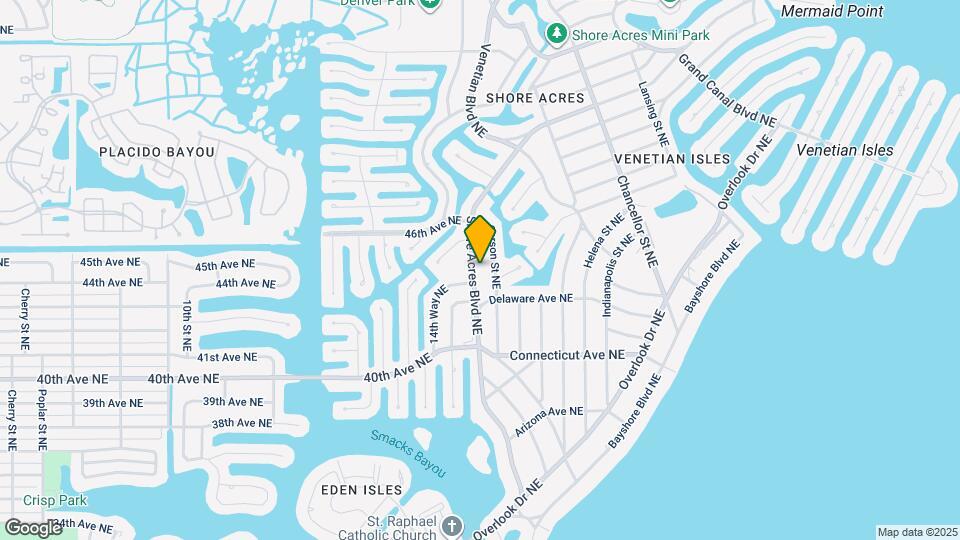 4461 Shore Acres Blvd NE Map and Location Details