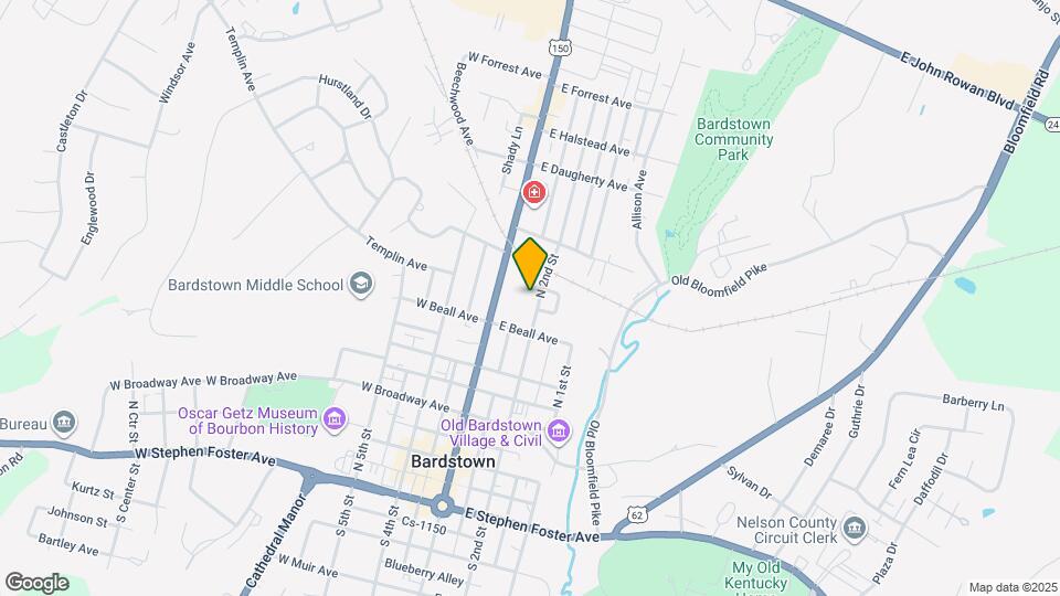 514 N 2nd St Map and Location Details