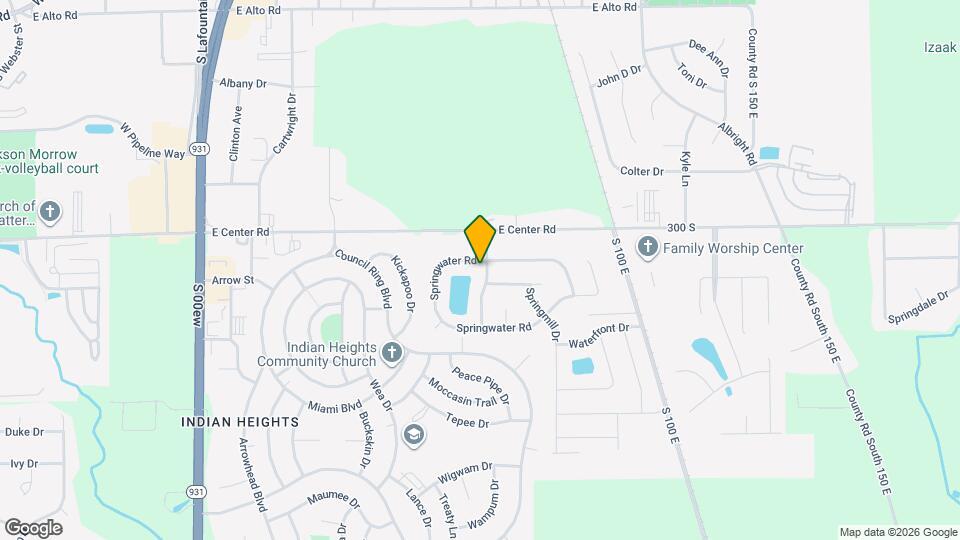 4011 Highland Springs Dr Map and Location Details