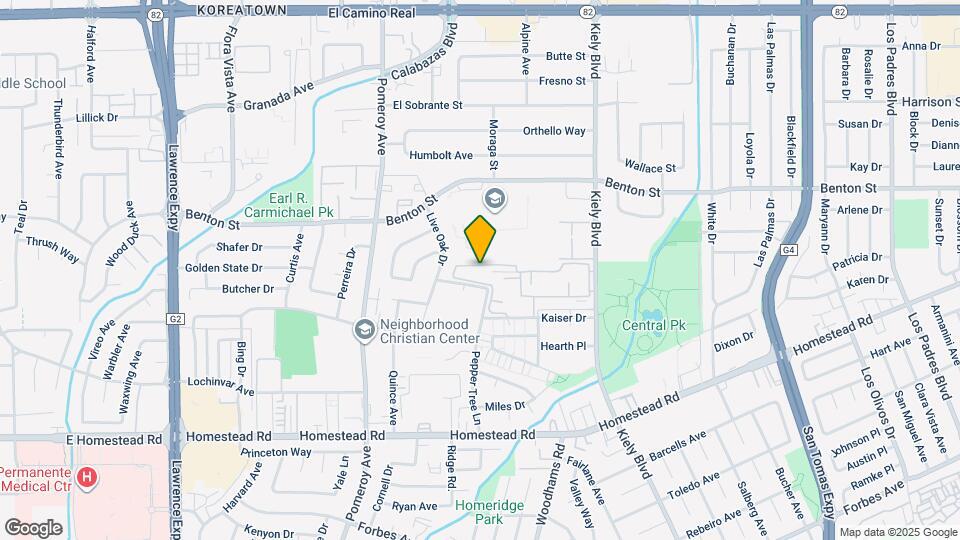 3033 Kaiser Dr, Unit C Map and Location Details