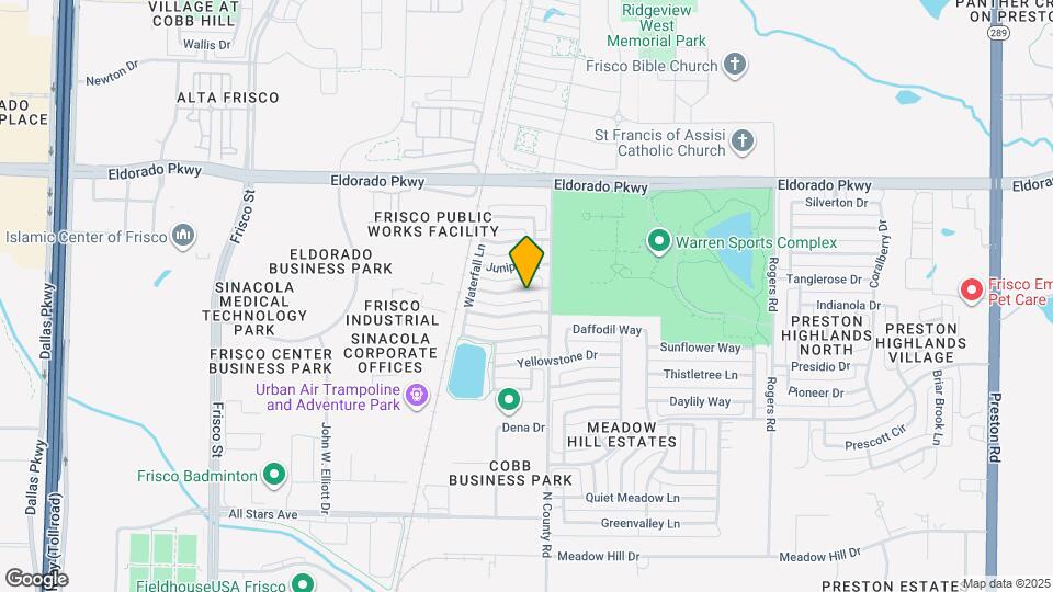 7225 Chinquapin Dr Map and Location Details