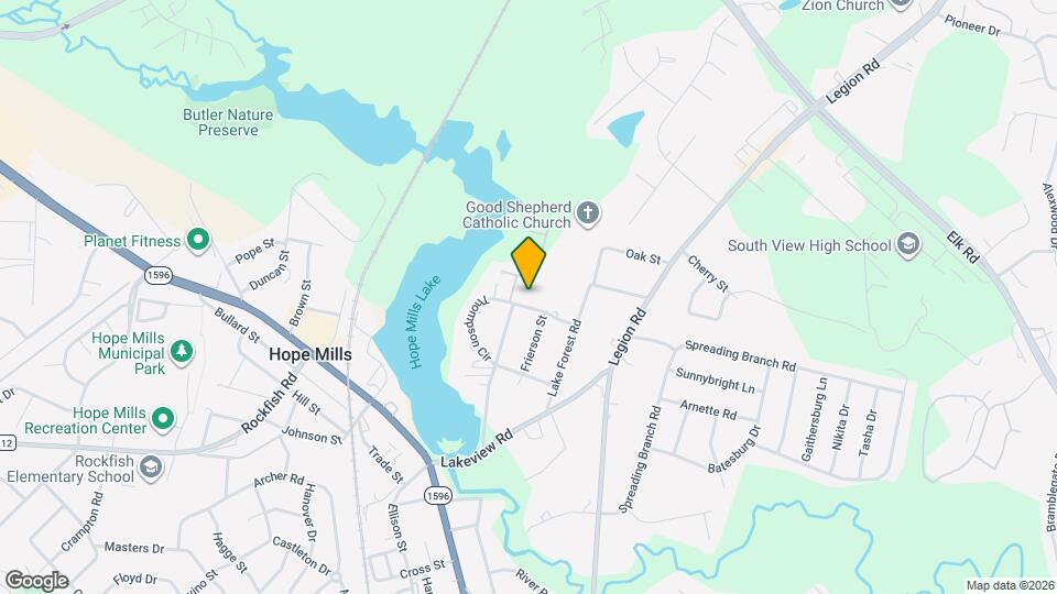 5453 Thompson Cir Map and Location Details