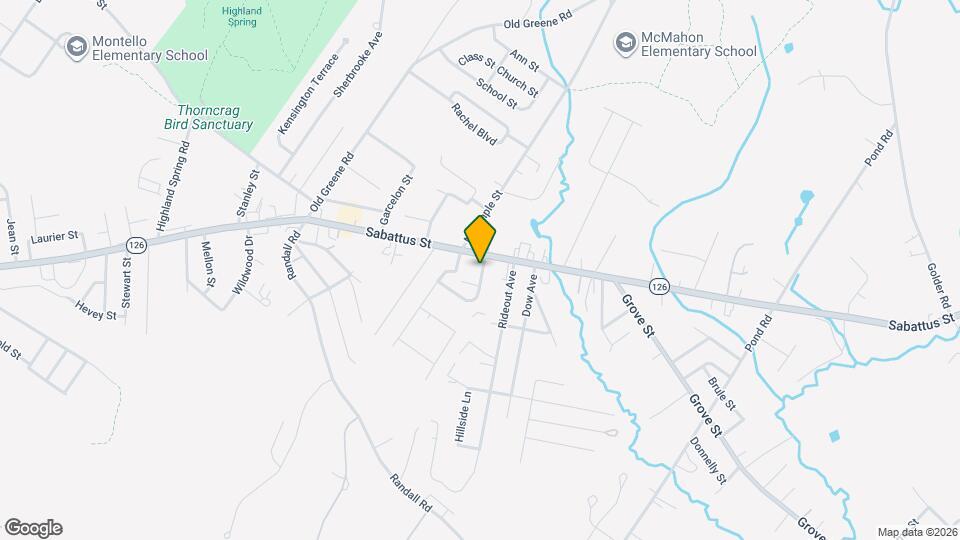 5 Hartley St Map and Location Details