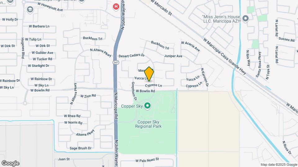 44258 W Cypress Ln Map and Location Details