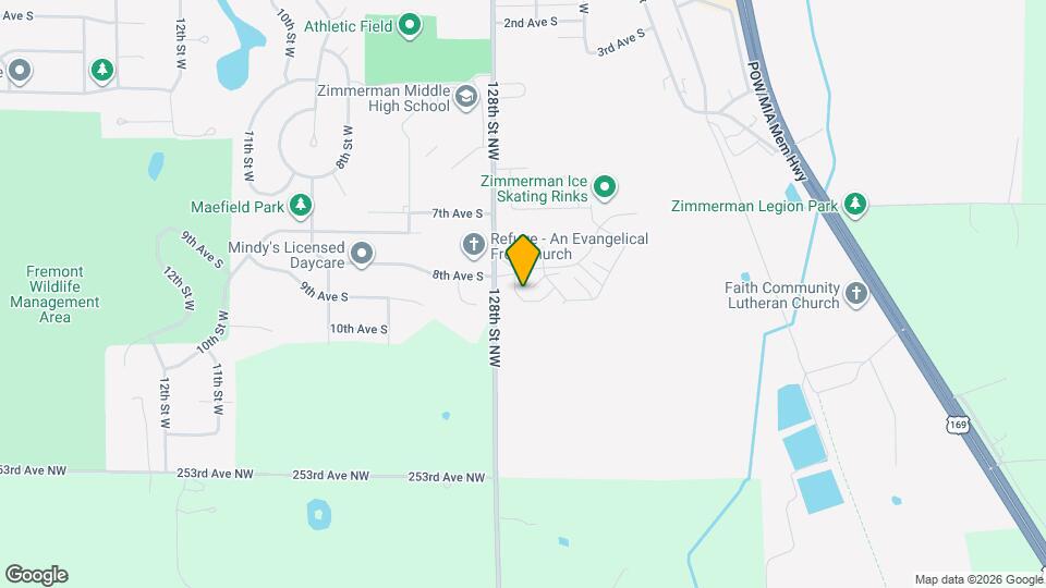 25579 Pine Ridge Rd Map and Location Details