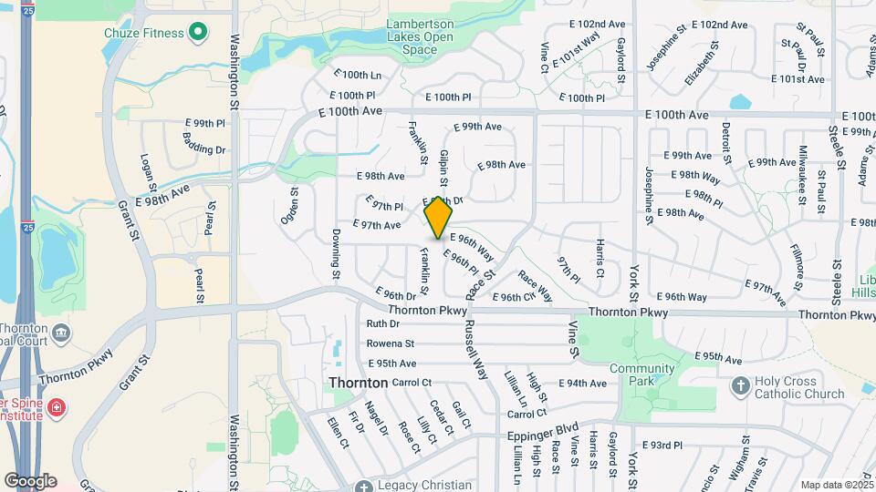 9659 Gilpin St Mapa y Detalles de la Ubicación