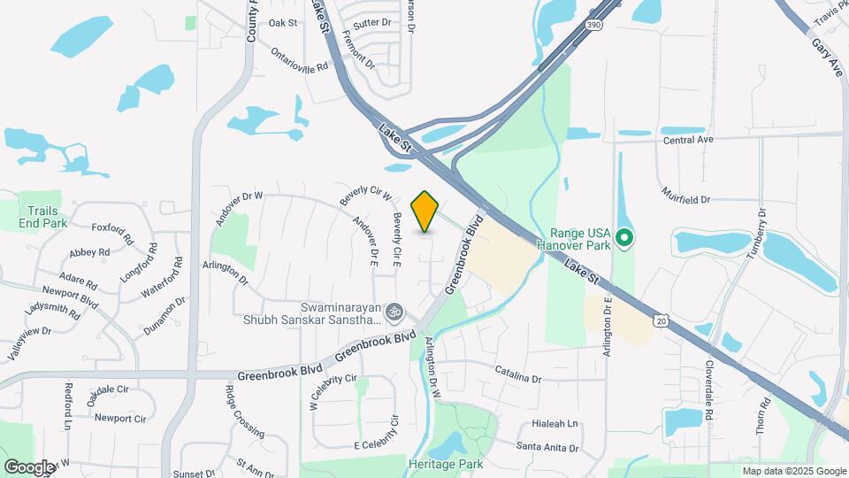 5880 Rembrandt Ct Map and Location Details