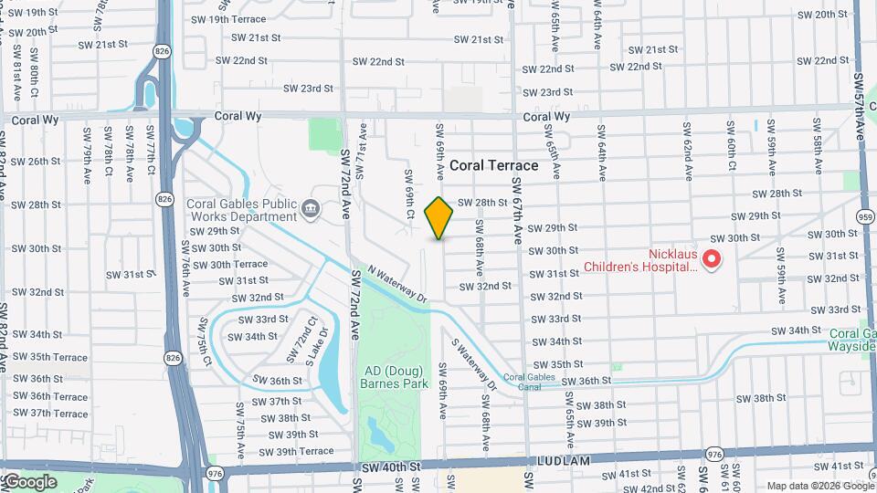 2920 SW 69th Ave Map and Location Details