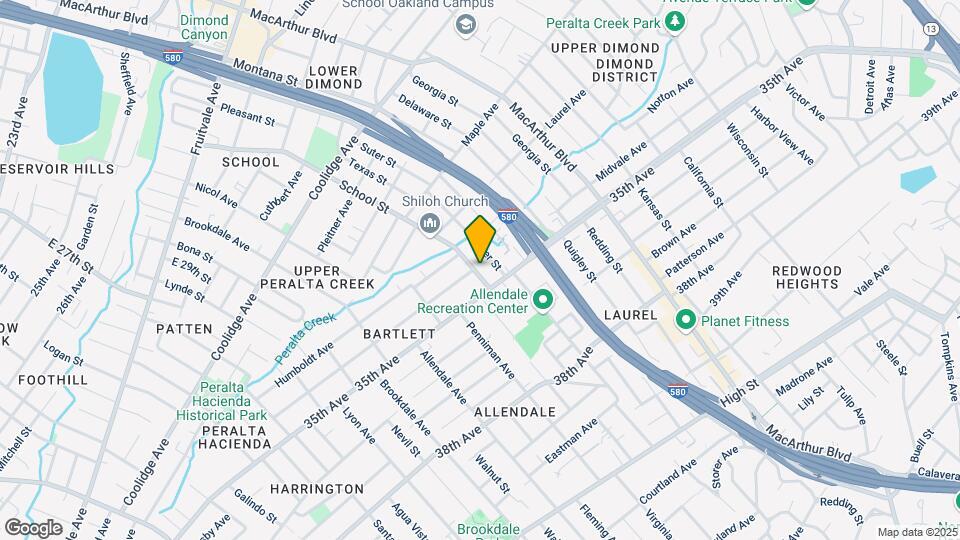 3450-3452 School St Mapa y Detalles de la Ubicación