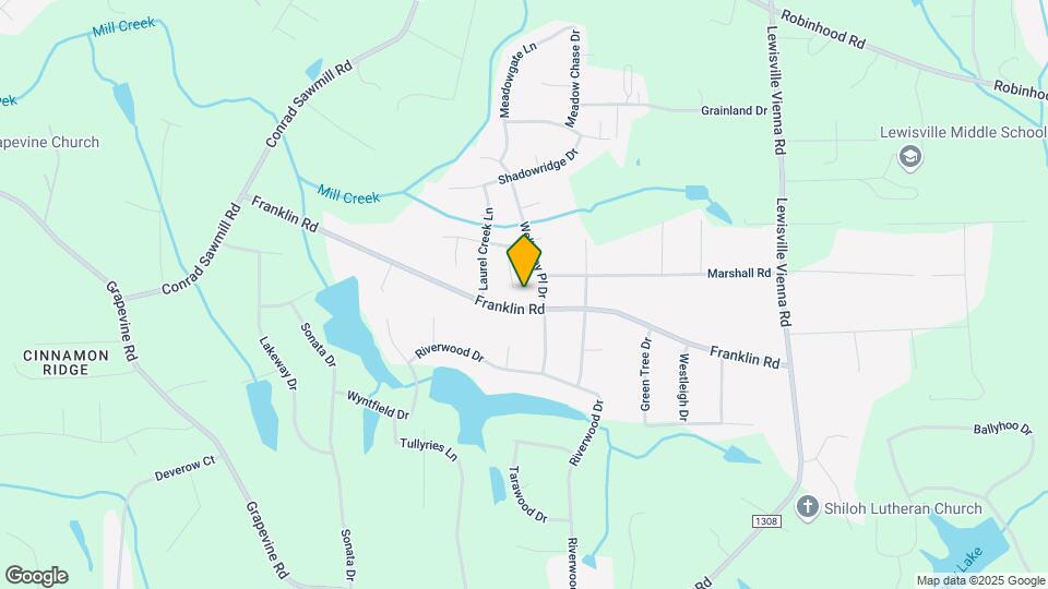 155 Honeyridge Ct Map and Location Details