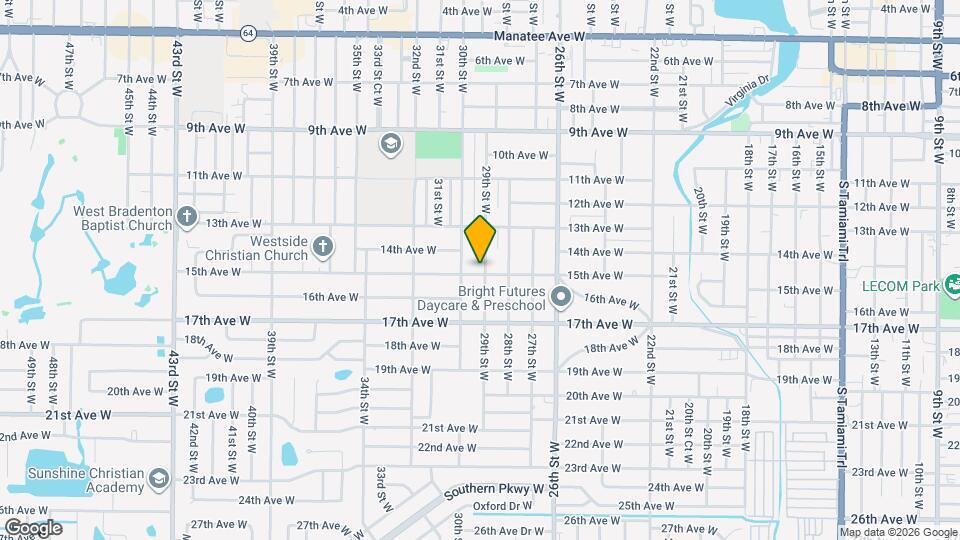 1418 29th St W Map and Location Details