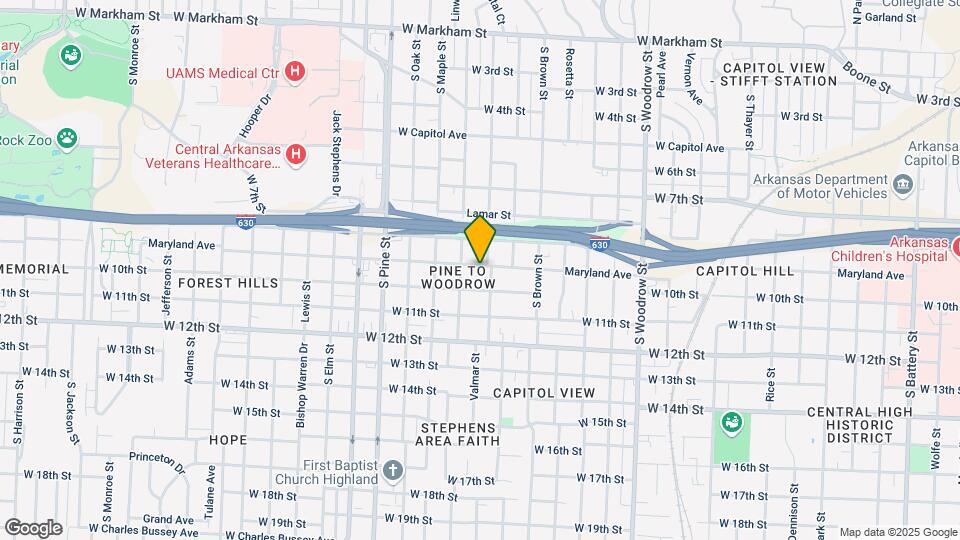 3513 Maryland Ave Map and Location Details