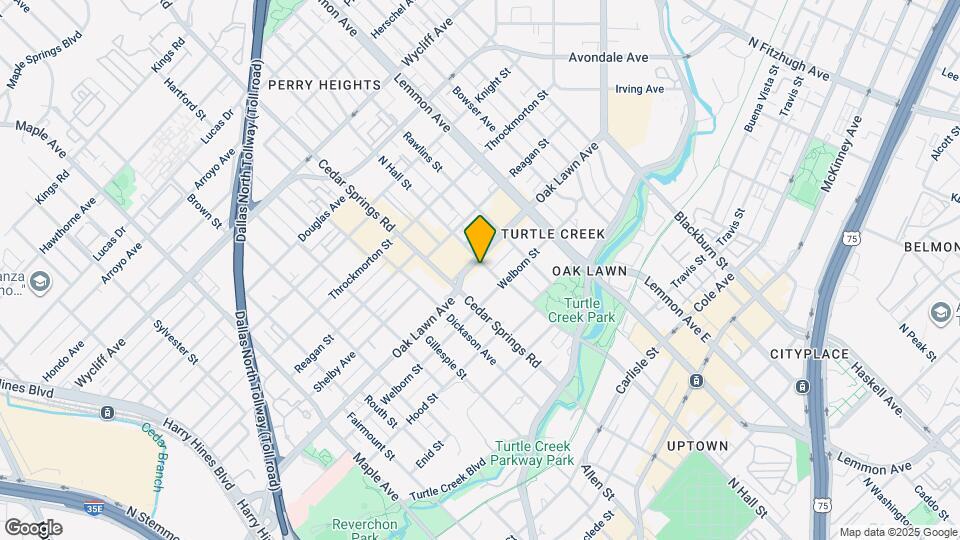 3721 N Hall St Mapa y Detalles de la Ubicación