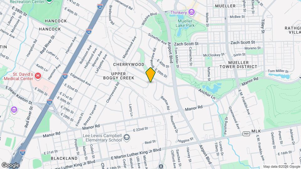 3709 Vineland Dr Mapa y Detalles de la Ubicación