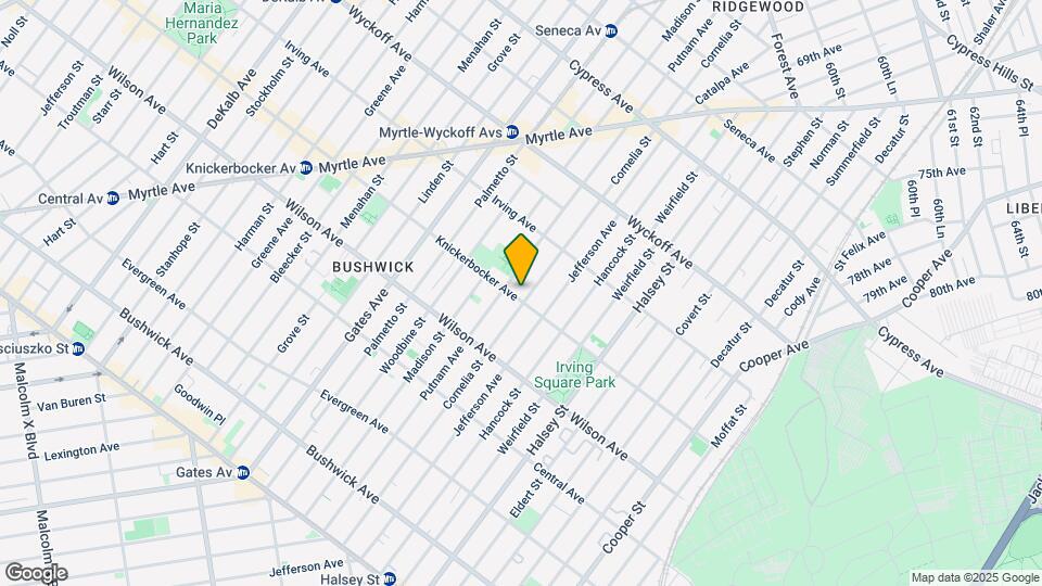 679 Knickerbocker Ave Map and Location Details