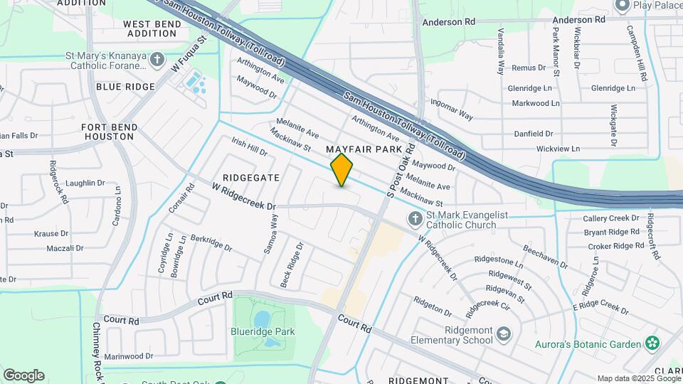 5527 Irish Hill Dr Map and Location Details