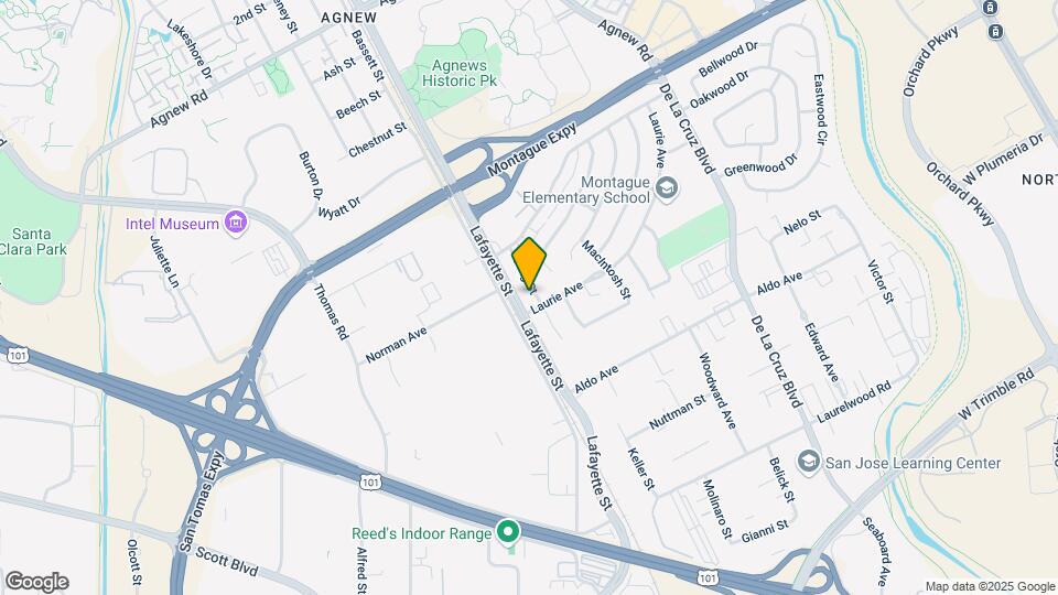 3630 Haig St Map and Location Details