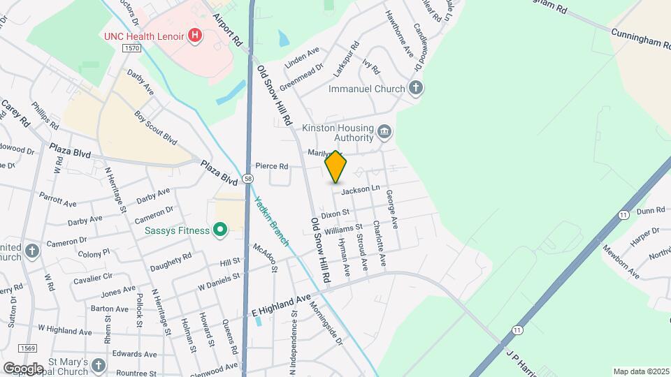 500 Jackson Ln Map and Location Details