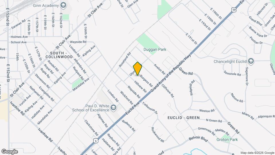 1722 Burgess Rd Mapa y Detalles de la Ubicación