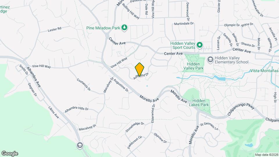 1542 Ashwood Dr Map and Location Details