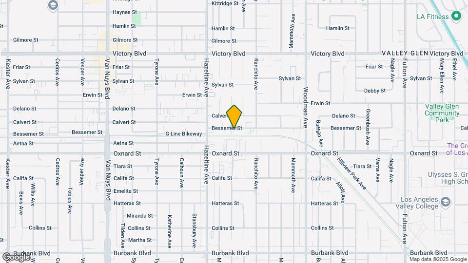 13958 Bessemer St Mapa y Detalles de la Ubicación