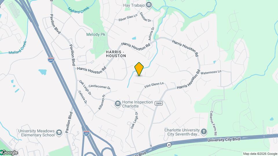 2316 Torrington Ln Map and Location Details