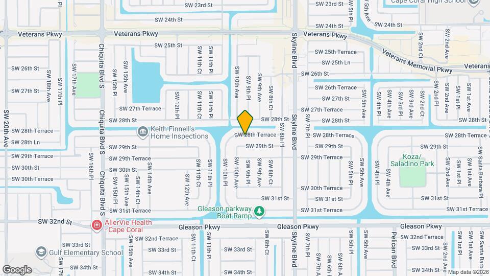 920 SW 28th Terrace Map and Location Details
