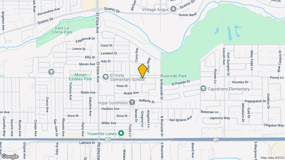2424-2430 Encina Ave Map and Location Details
