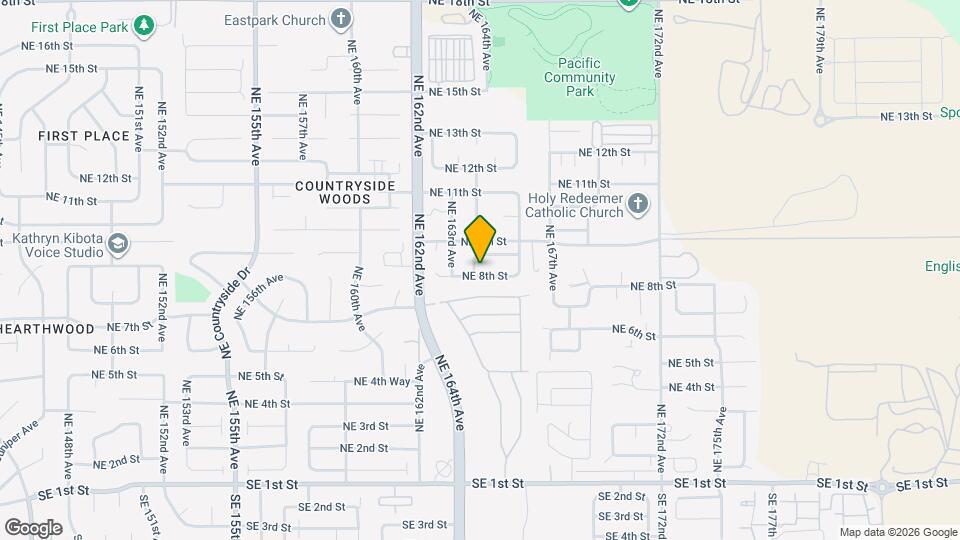 16402 NE 8th St Map and Location Details