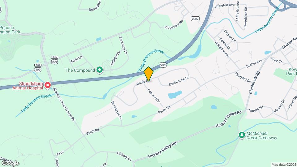 5502 Concord Dr Map and Location Details