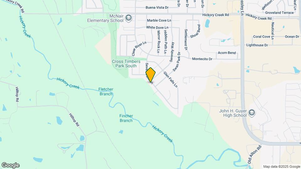 8804 Seven Oaks Ln Map and Location Details