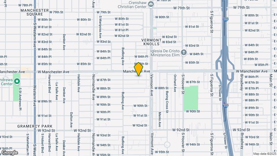 1049 W 87th St Mapa y Detalles de la Ubicación
