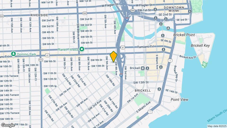 421 SW 10th St, Unit B1 Map and Location Details