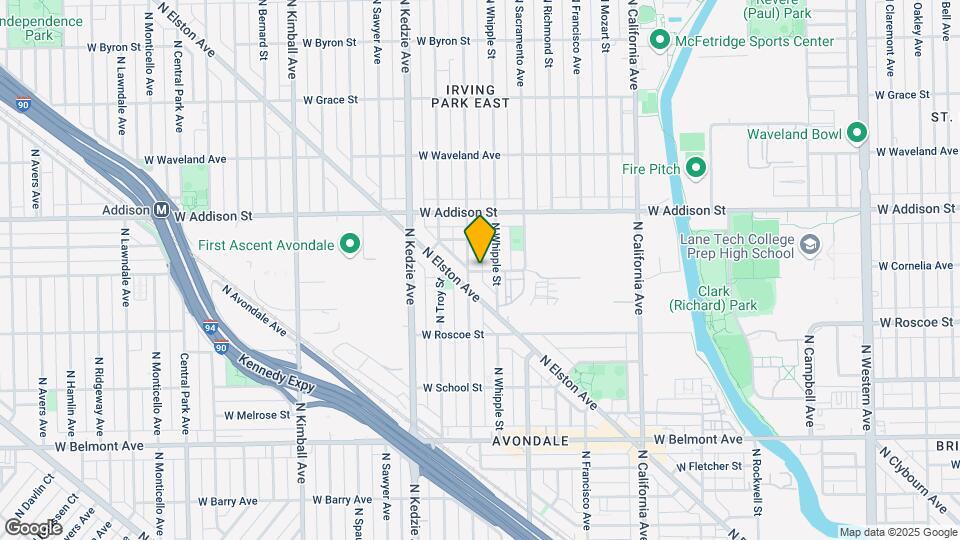 3050 W Cornelia Ave Map and Location Details