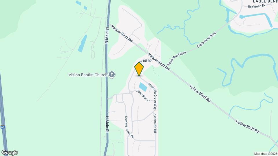 16404 Magnolia Grove Way Map and Location Details