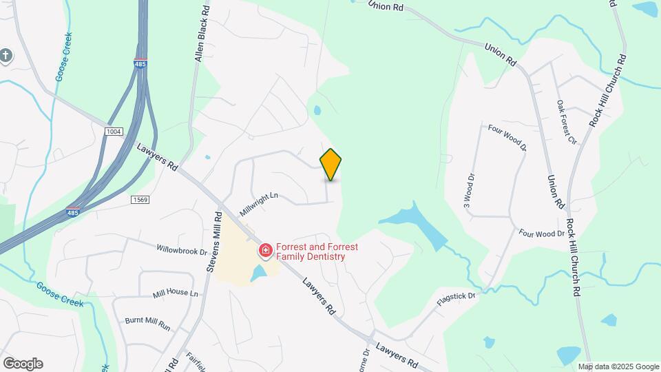 1248 Mill Race Ln Mapa y Detalles de la Ubicación